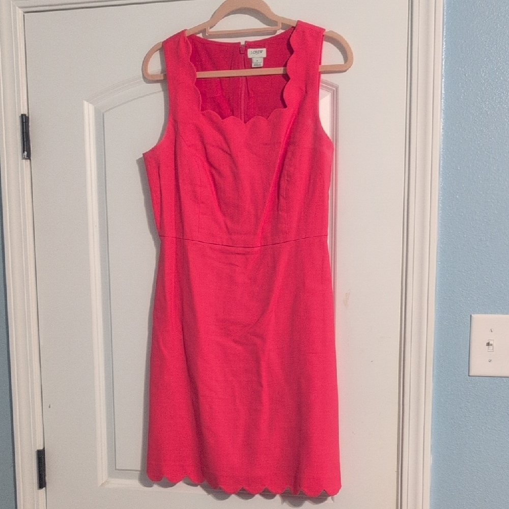 J. Crew Pink Sheath Mini Dress